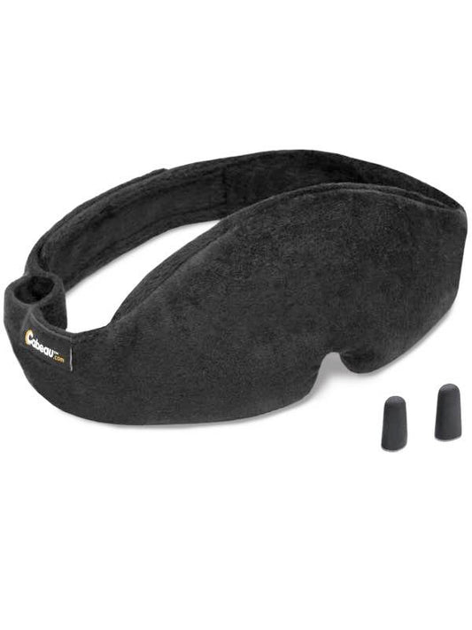 Midnight Magic Sleep Mask (with Ear Plugs) - Black : Cabeau