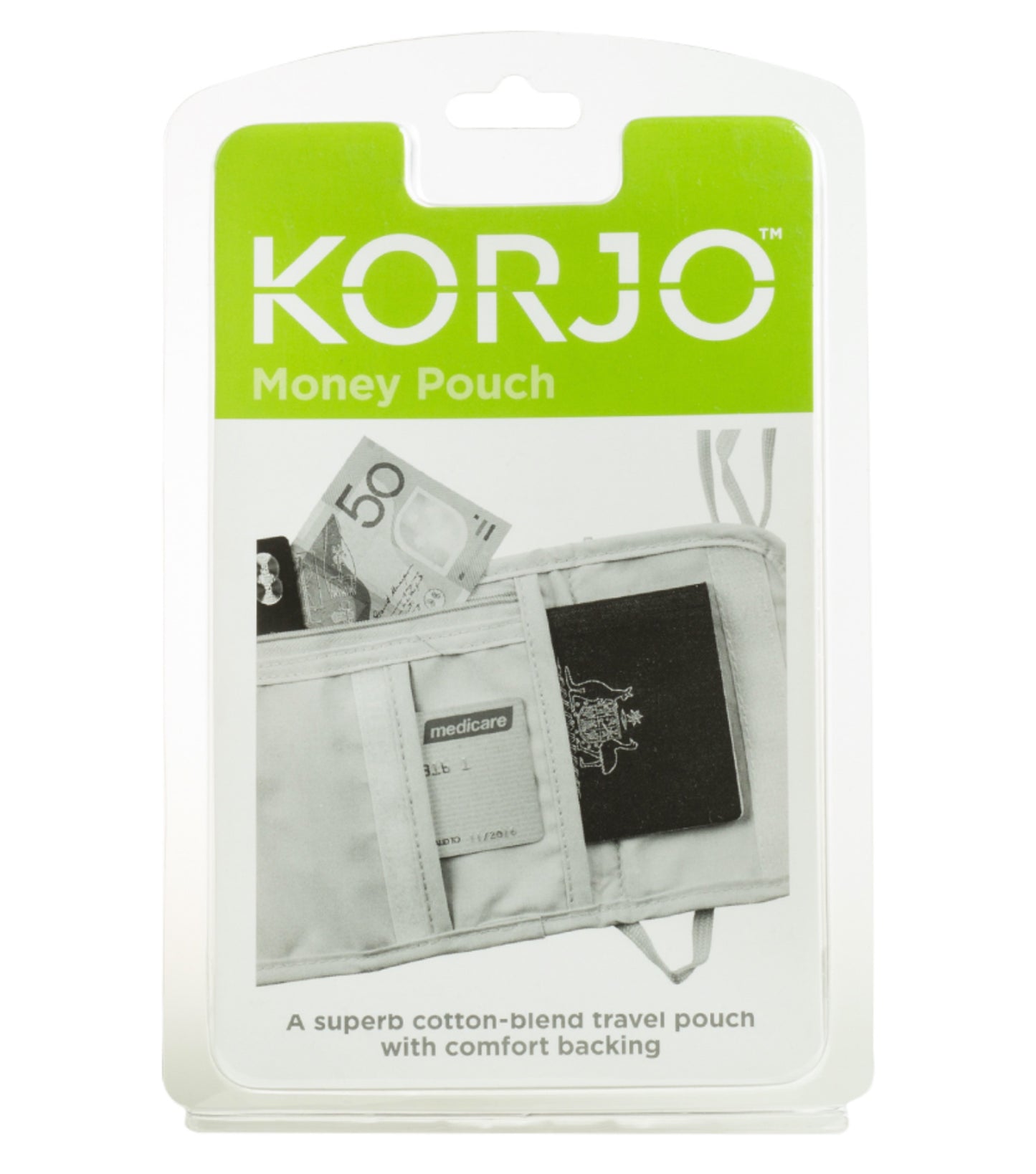 Korjo Money Pouch - Polycotton