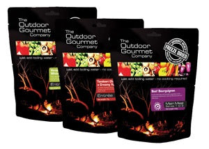 Outdoor Gourmet Company Coq au Vin Freeze Dried Meal: Double Serve (Gluten Free)