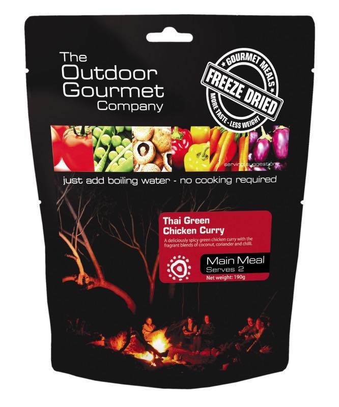 Thai Green Chicken Curry Freeze Dried Gourmet Meals