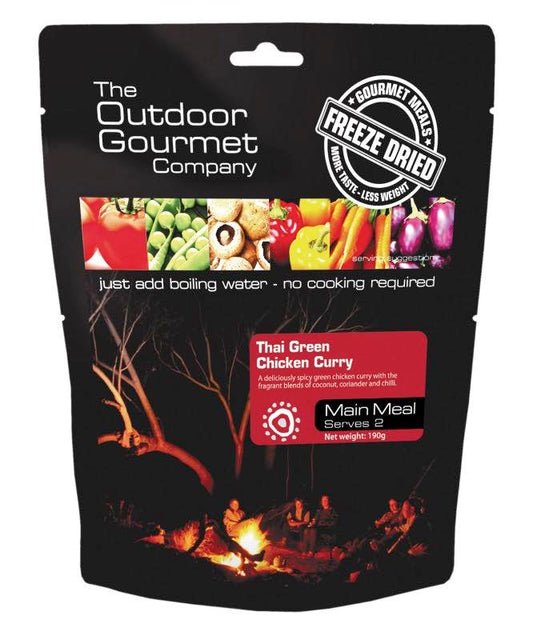 Thai Green Chicken Curry Freeze Dried Gourmet Meals