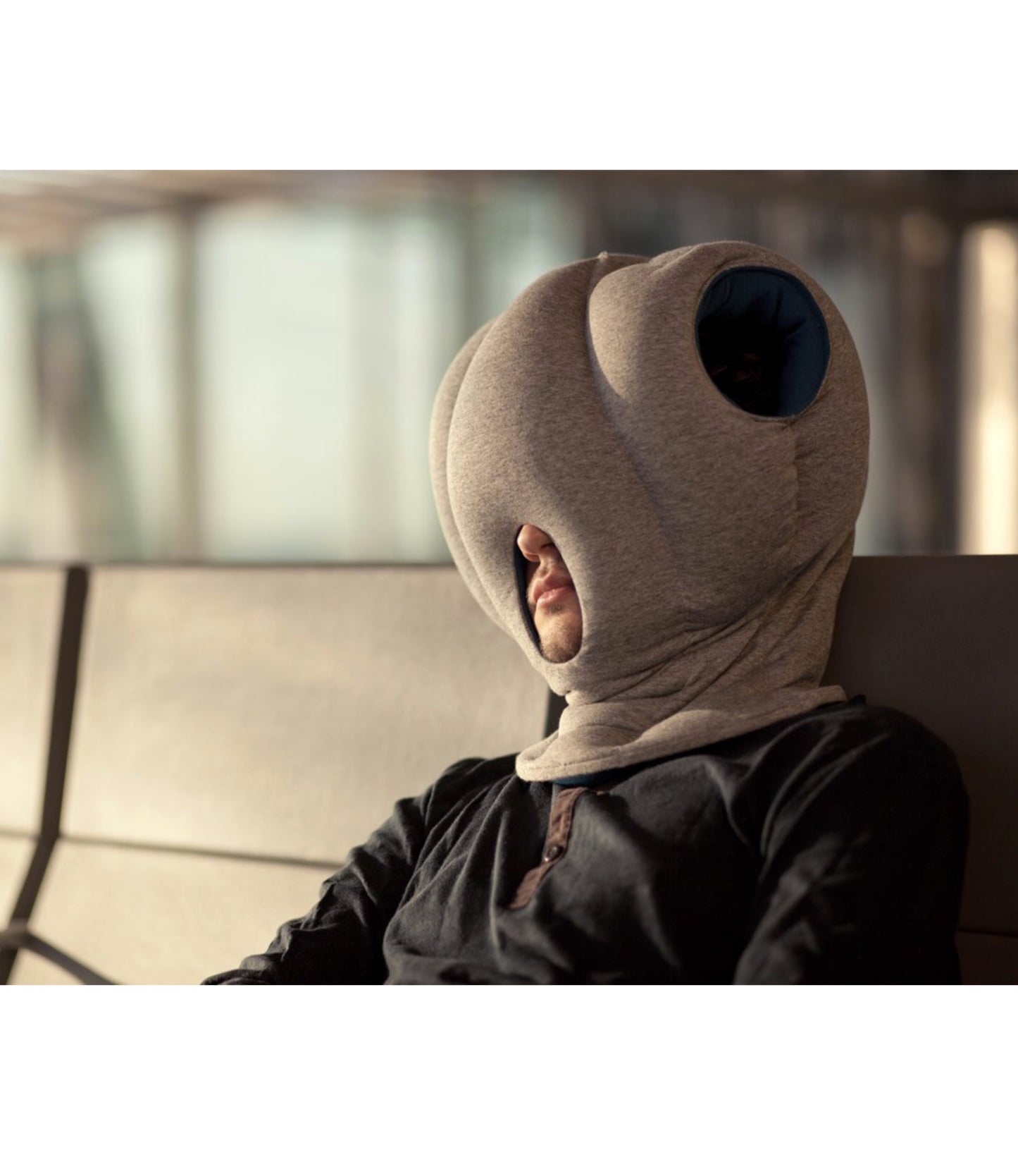 Ostrich Pillow Original - Immersive Napping Pillow - Sleepy Blue