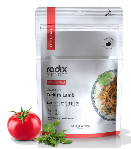 Radix Nutrition Original Meal - Turkish Style Grass-Fed Lamb - 600kcal