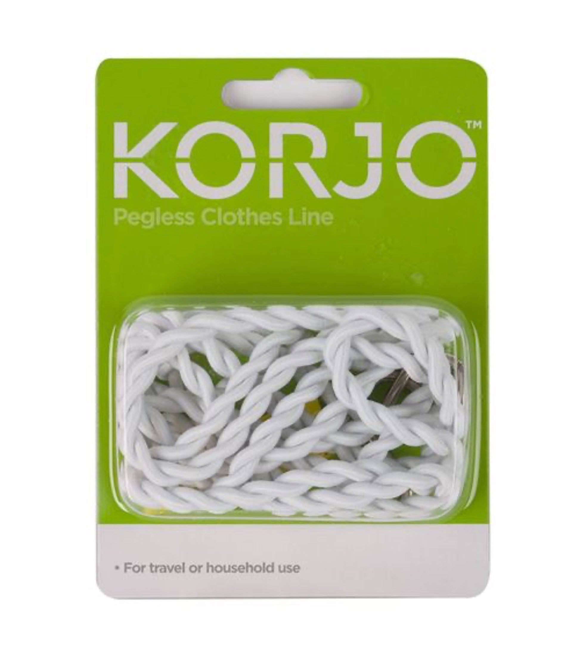 Korjo Clothesline / Clothes Line - Pegless