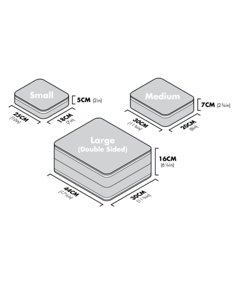 Plane Pal - Packing Pals - 3 Pack - White