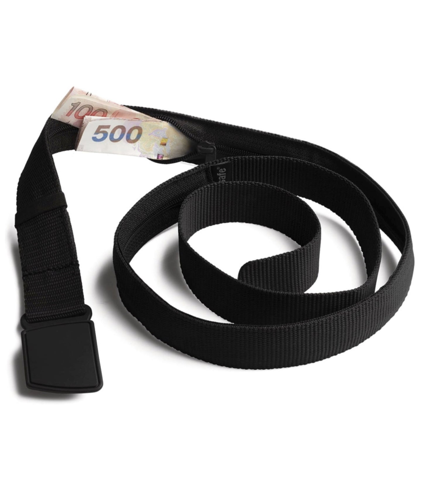 Pacsafe CashSafe Secure Travel Belt Wallet - Black