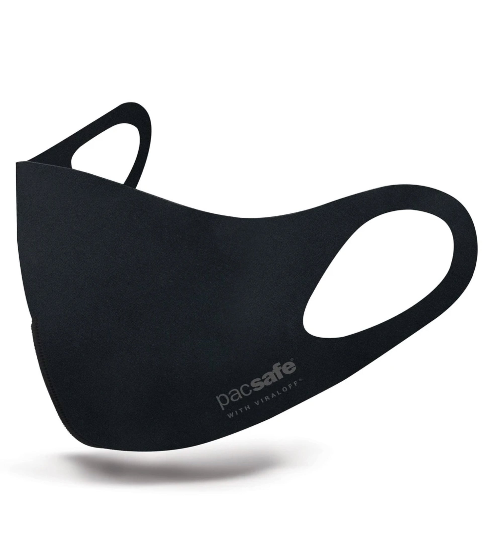 Pacsafe Protective and Reusable ViralOff Face Mask (Small) - Black