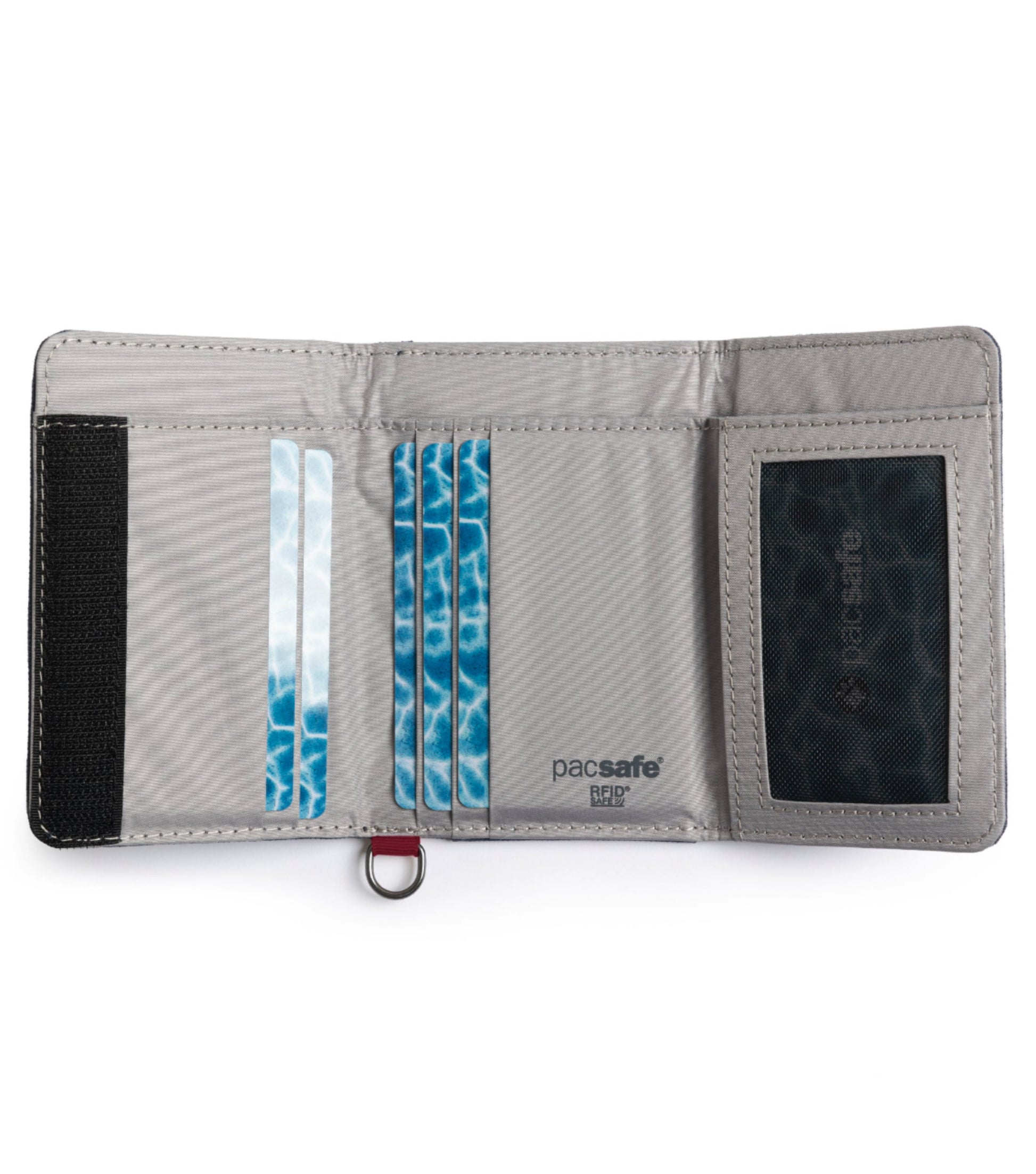 6 card slots and mesh ID pocket