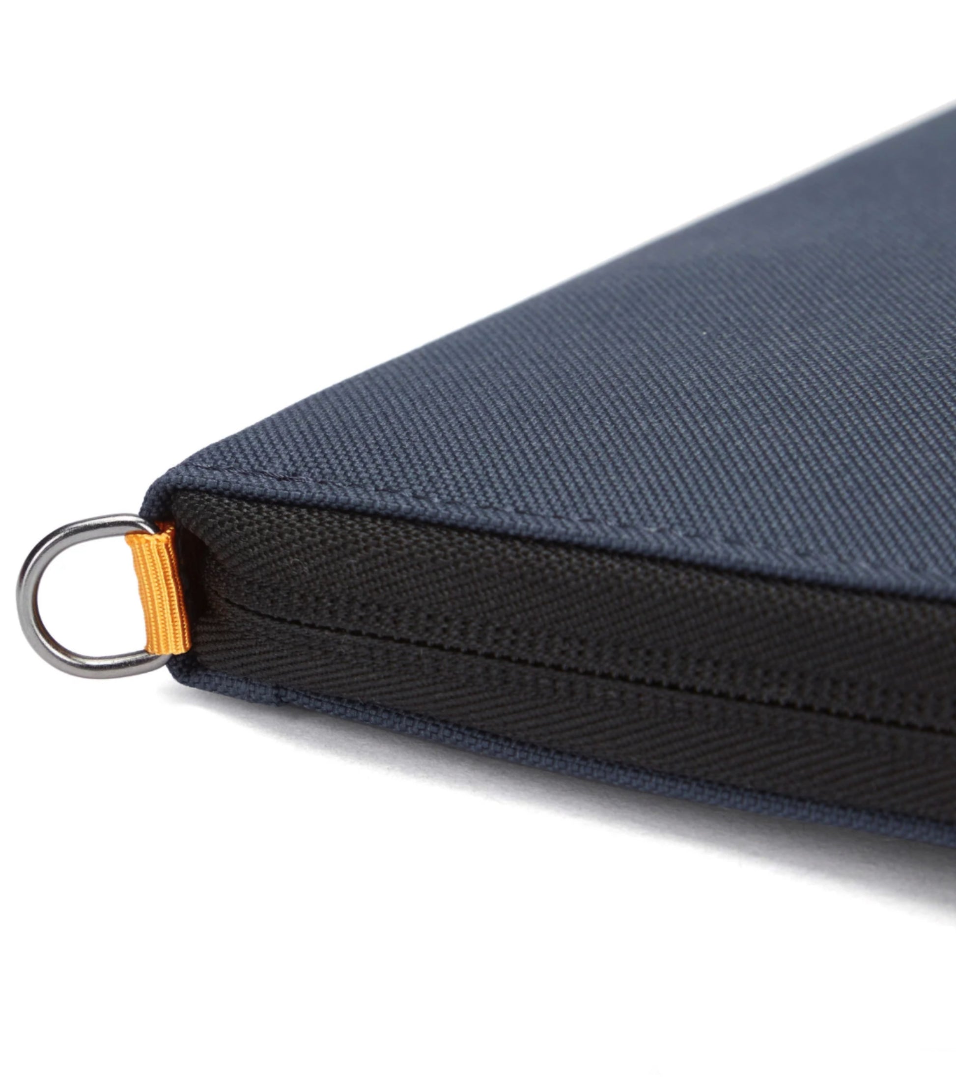 Attachment point for cut-resistant wallet strap (sold separately)