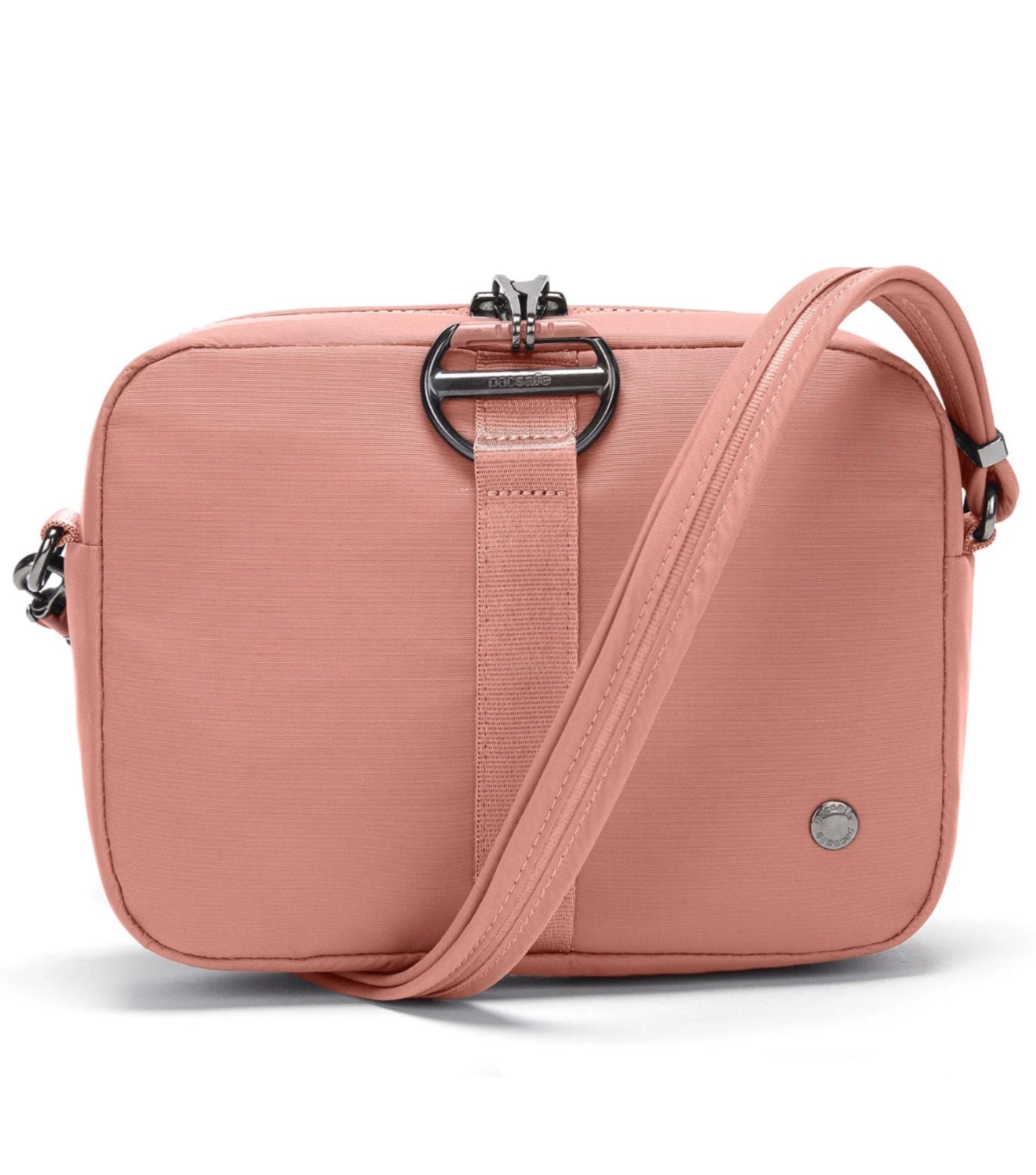 Pacsafe Citysafe CX Econyl Anti-Theft Square Crossbody Bag - Rose