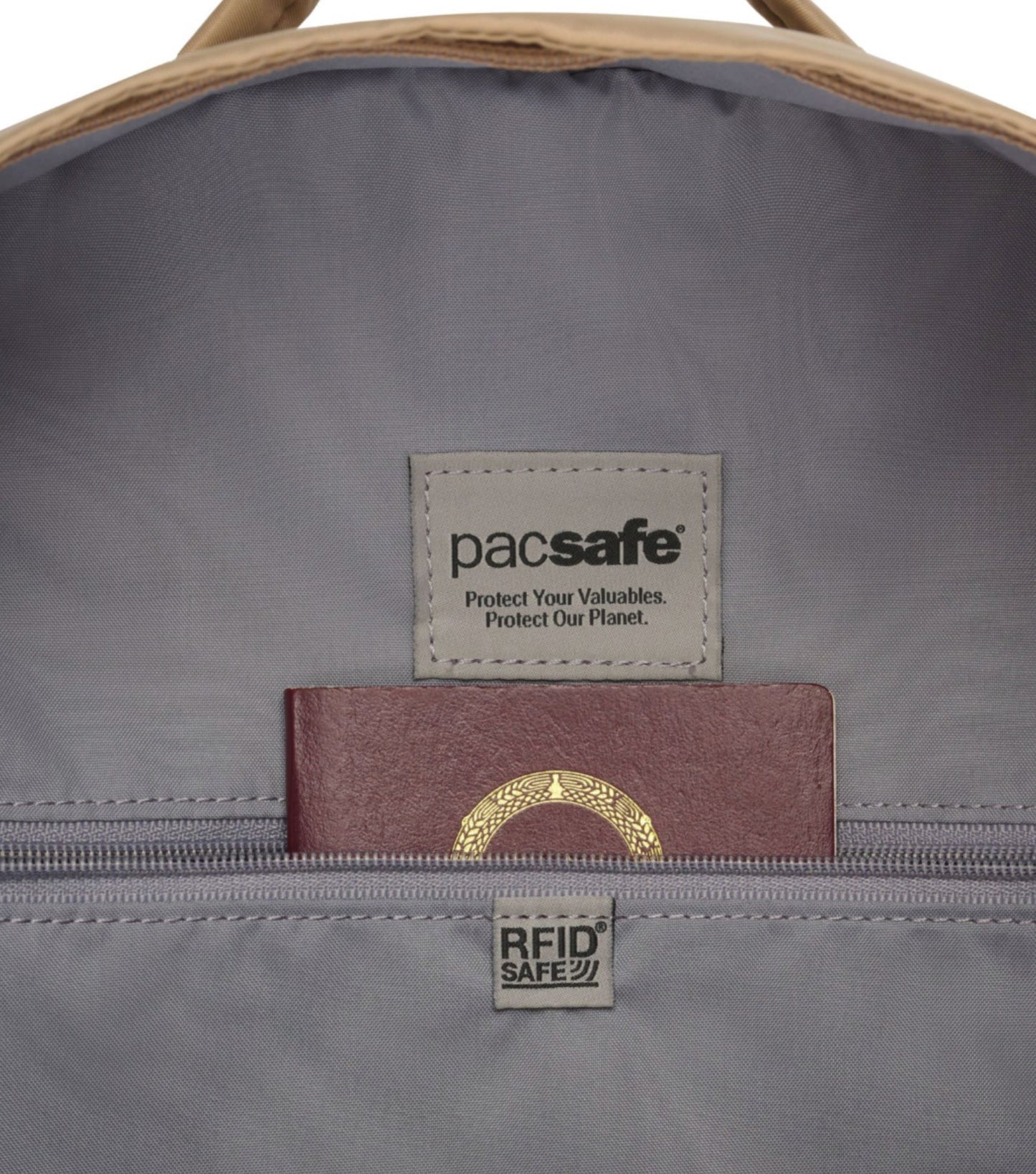 RFIDsafe™ blocking pockets and material