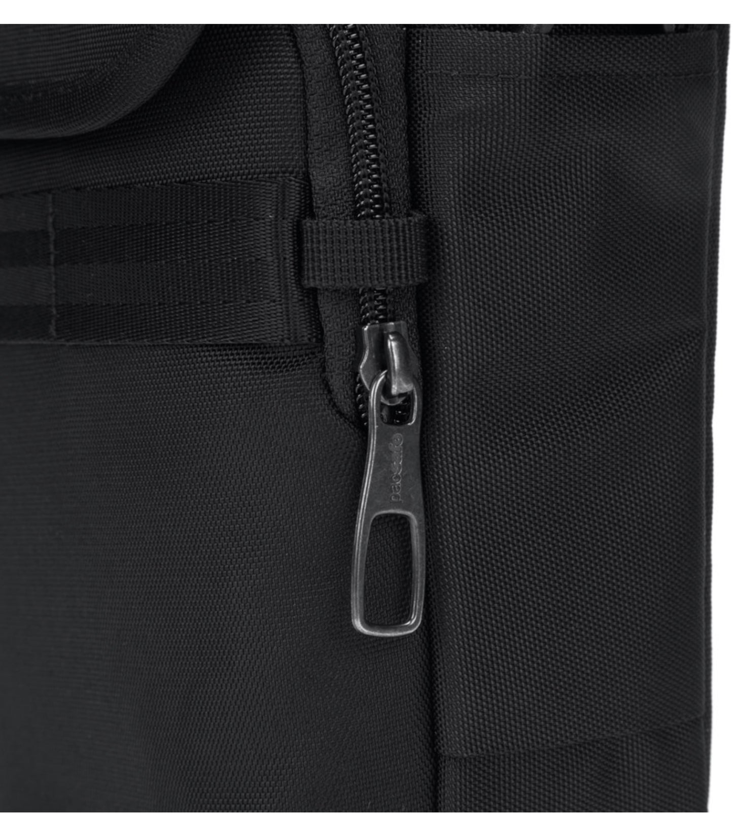 Secured zip tab to keep your belongings safe