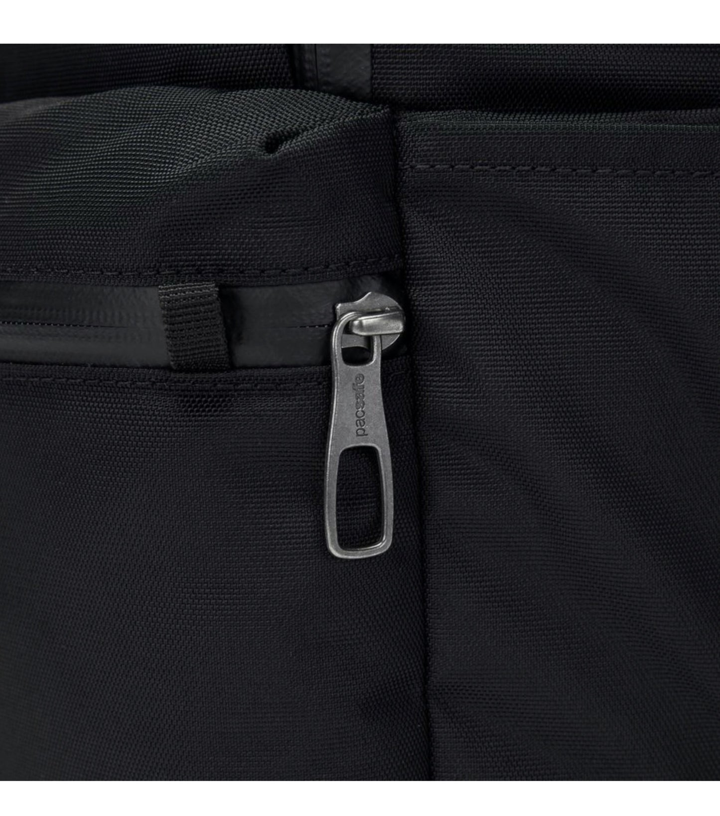 Secured zip tab to keep your belongings safe