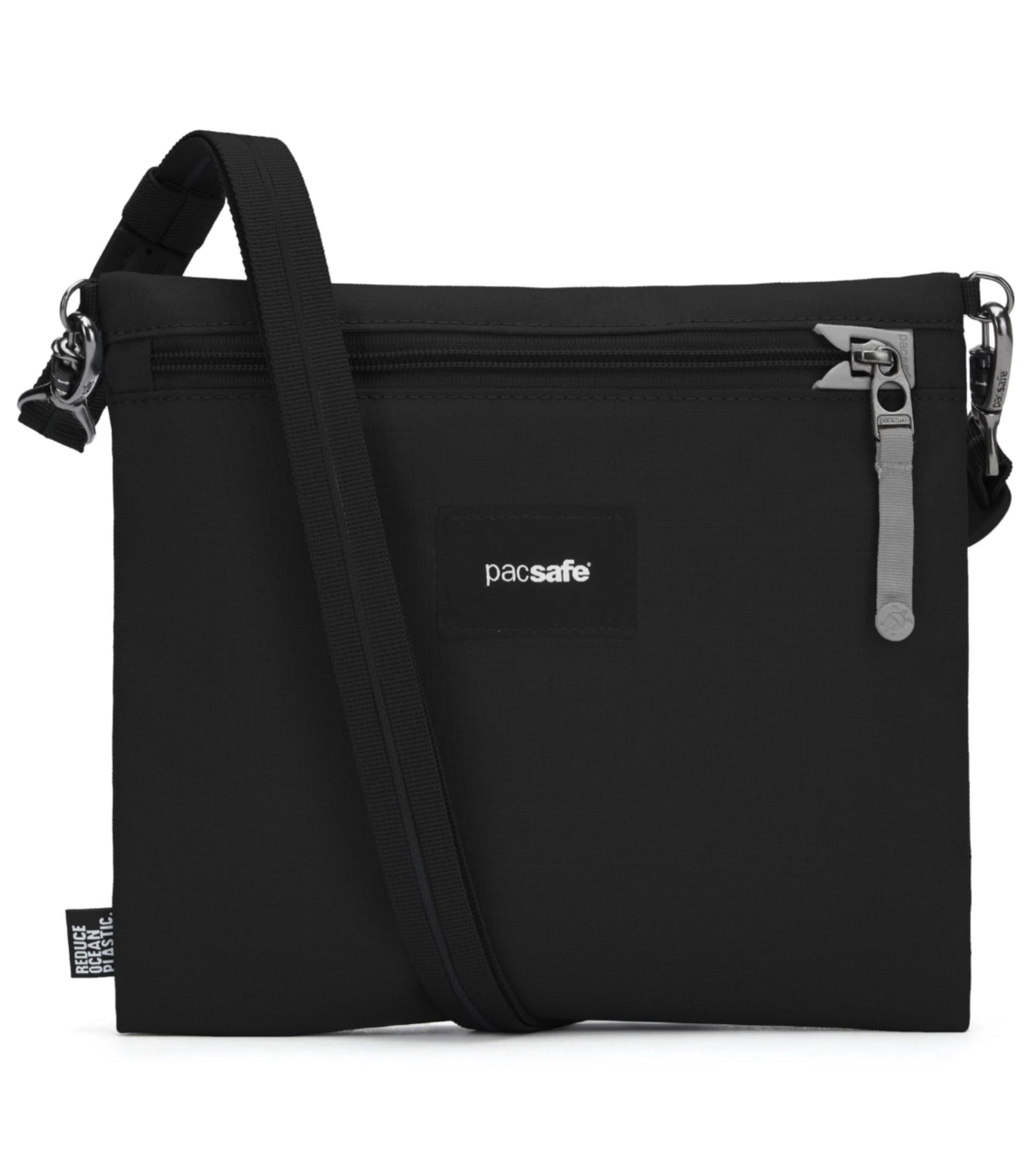 Pacsafe Go Anti-Theft Crossbody Pouch - Jet Black