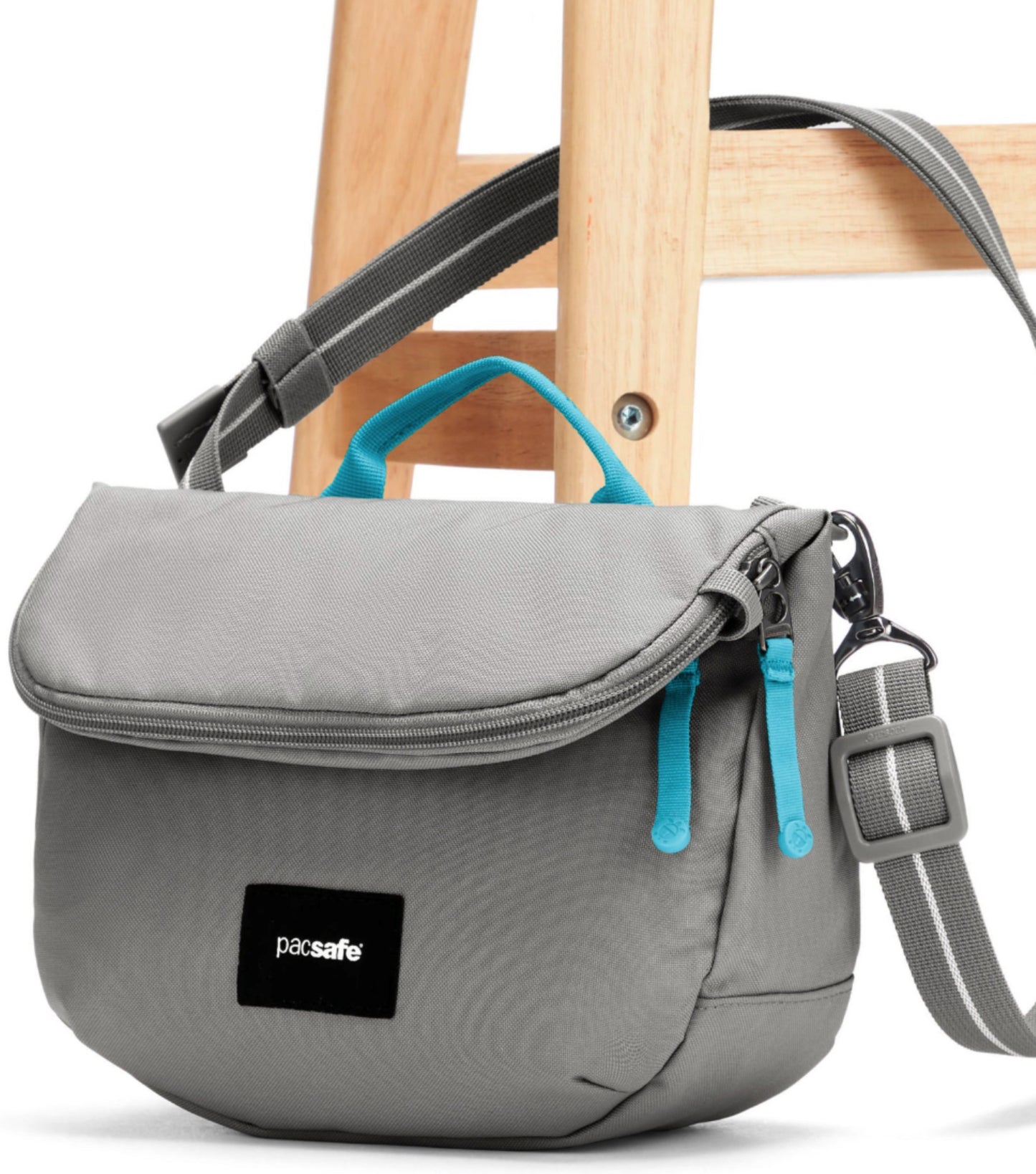 Pacsafe Go Anti-Theft Saddle Crossbody Bag - Stone