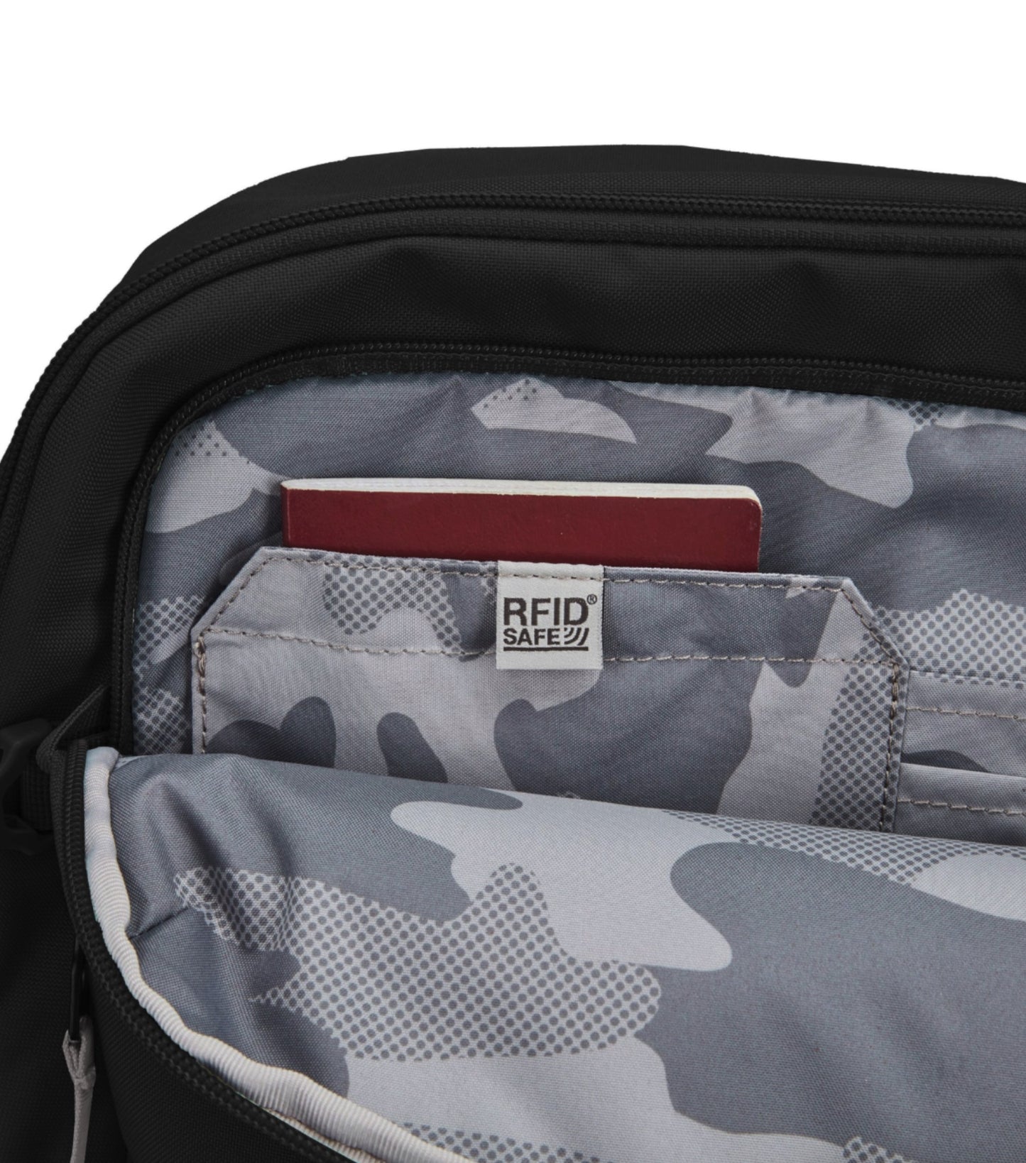 RFIDsafe™ blocking pockets and material