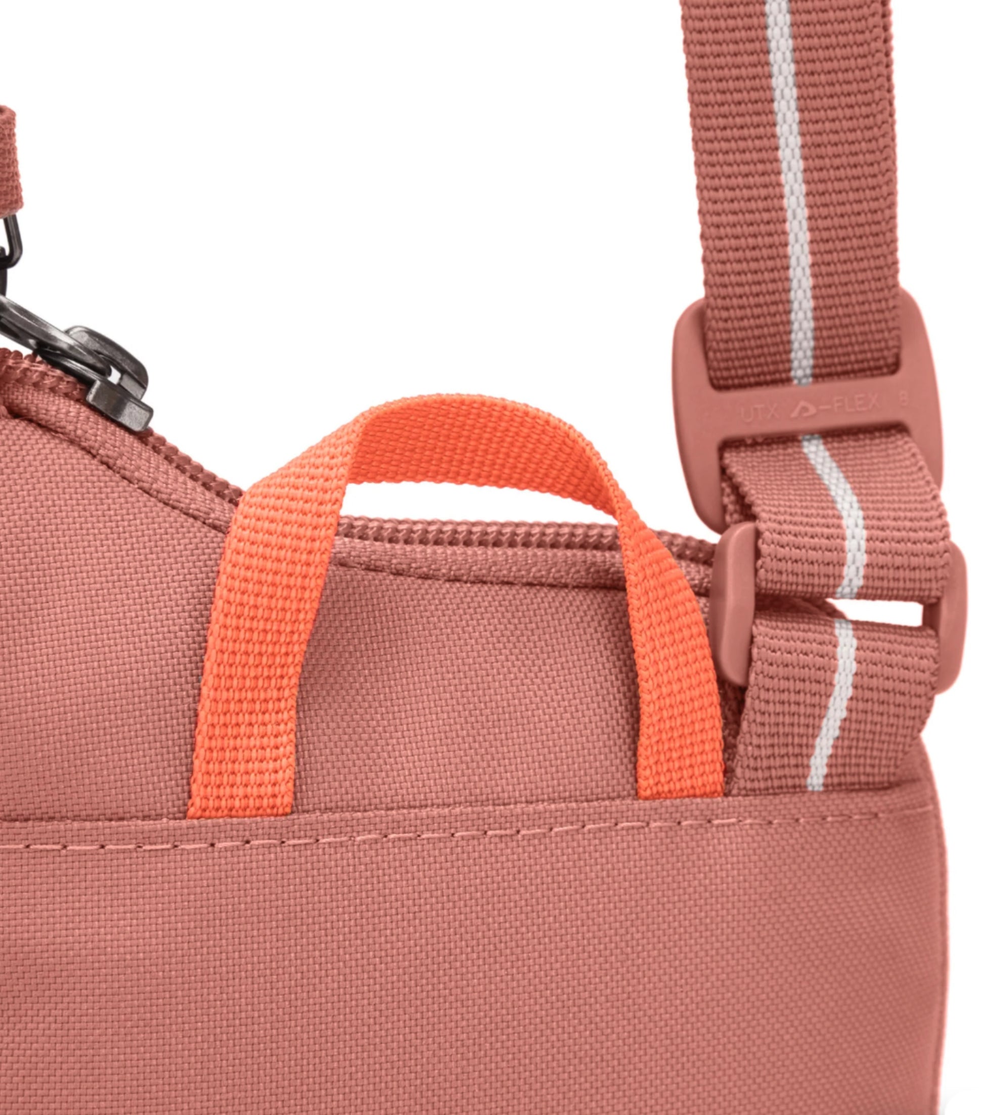 Adjustable shoulder strap and top grab handle