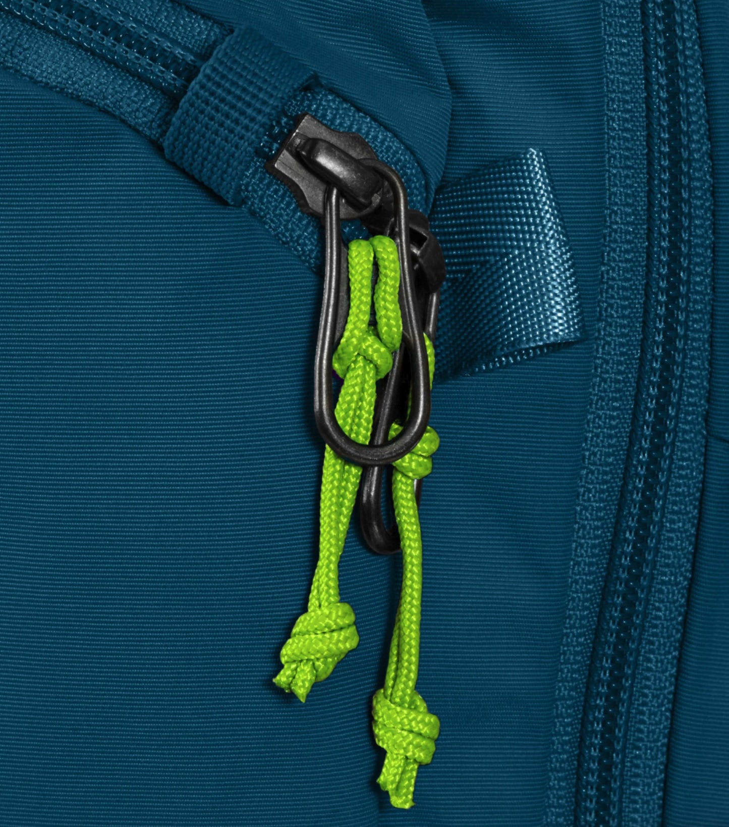 Secured zip tab