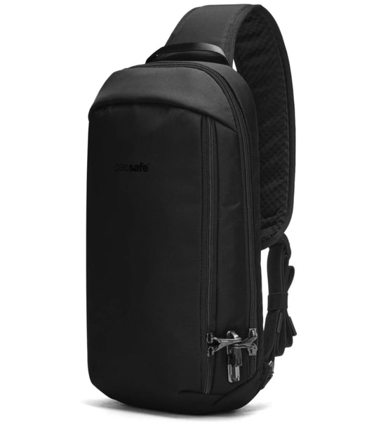 Pacsafe V Tech Anti-Theft 10L Sling Pack - Jet Black