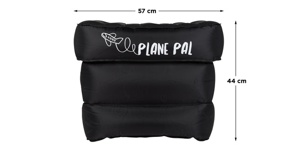 Plane Pal Travel Pillow and Air Pump Kit - Black