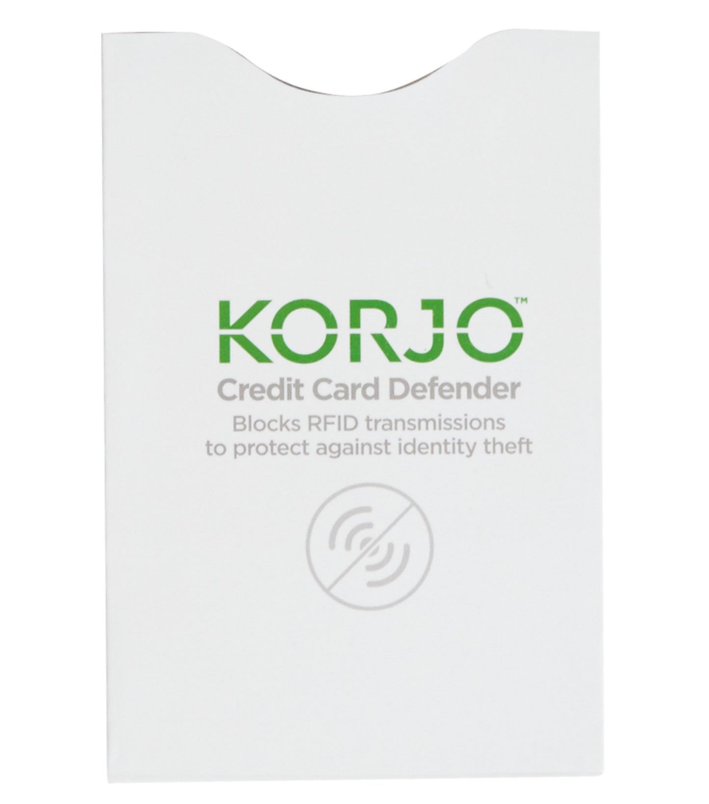 Korjo Credit Card defenders are sleeves that shield your cards from RFID readers