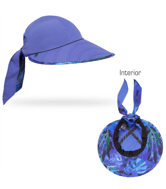 Sunday Afternoons Sun Seeker Hat Purple - Larkspur