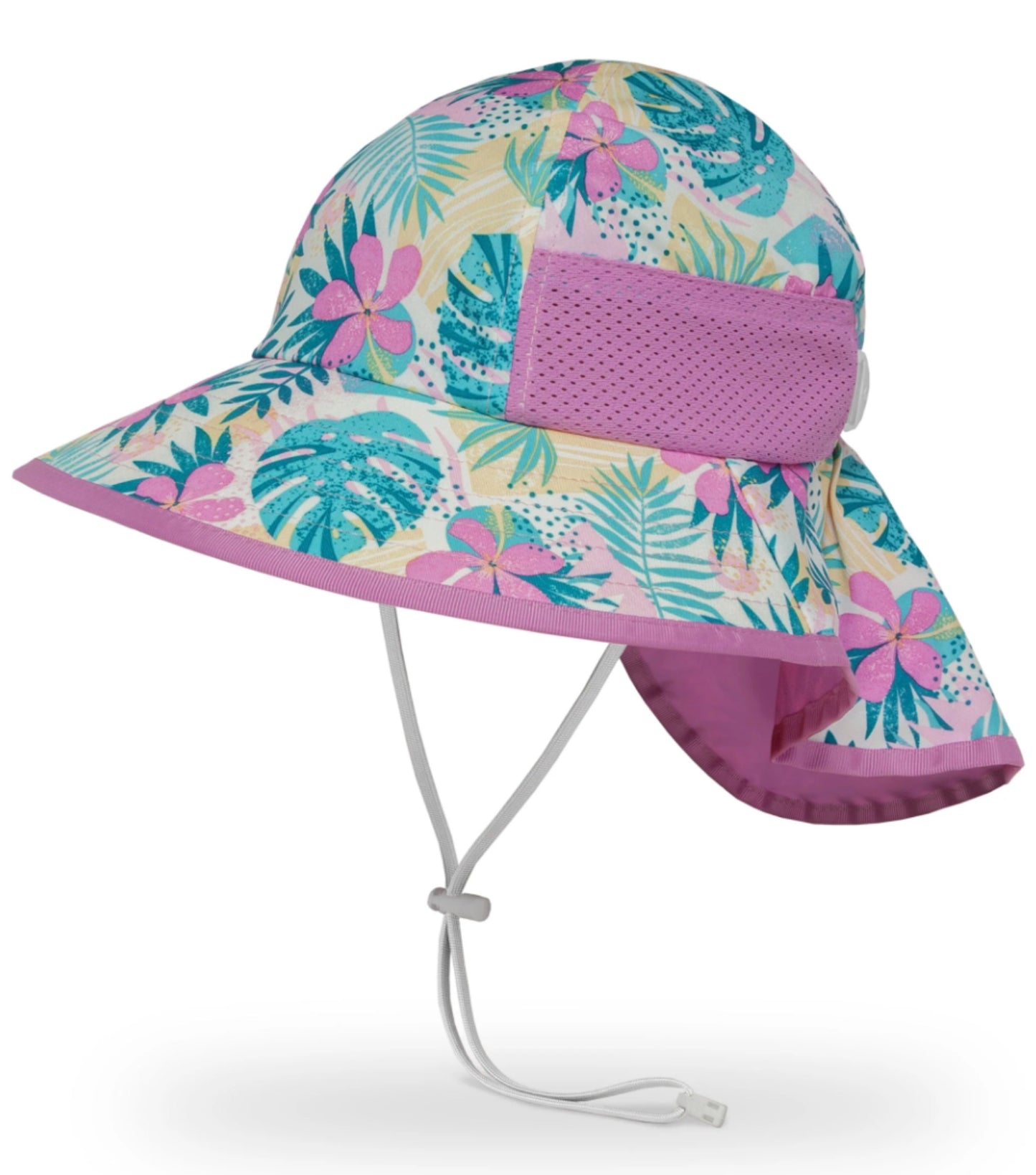 Sunday Afternoon Kids Play Hat - Pink Tropical