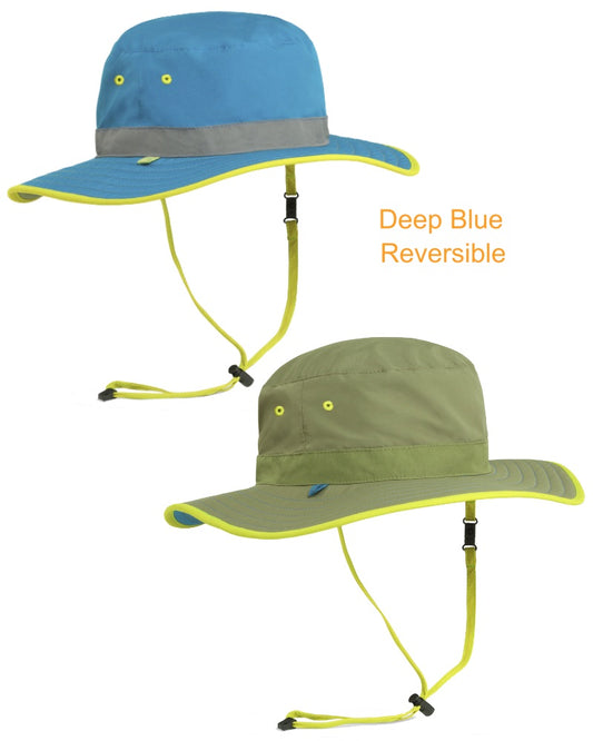 Kids Clear Creek Boonie Hat - Deep Blue - Large