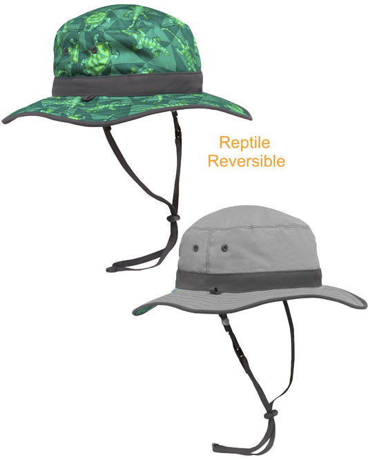 Kids Clear Creek Boonie Reversible Hat - Reptile