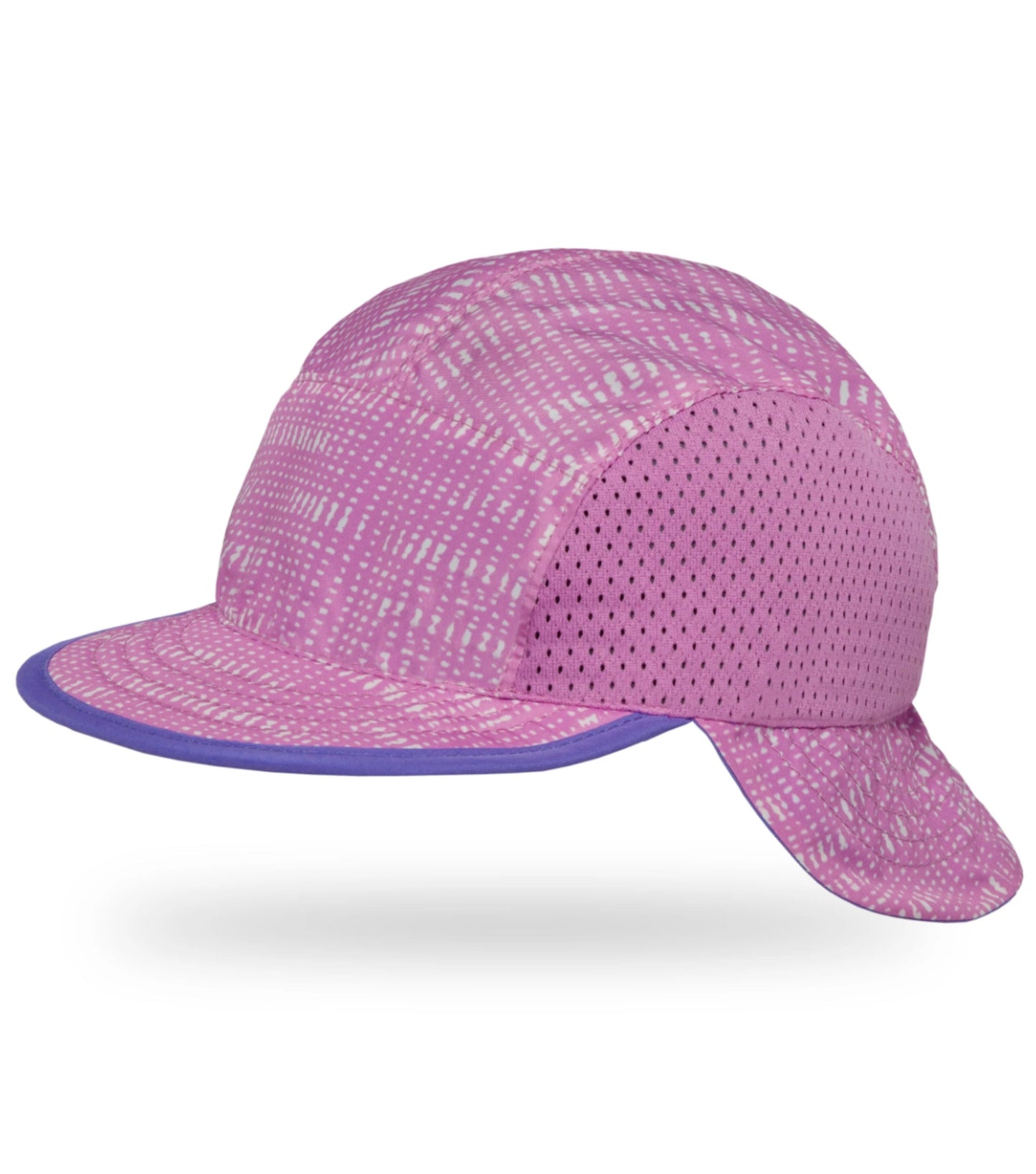 Sunday Afternoons Infant SunFlip Reversible Cap - Lilac Grass Mat / Iris (6 - 12 Months)