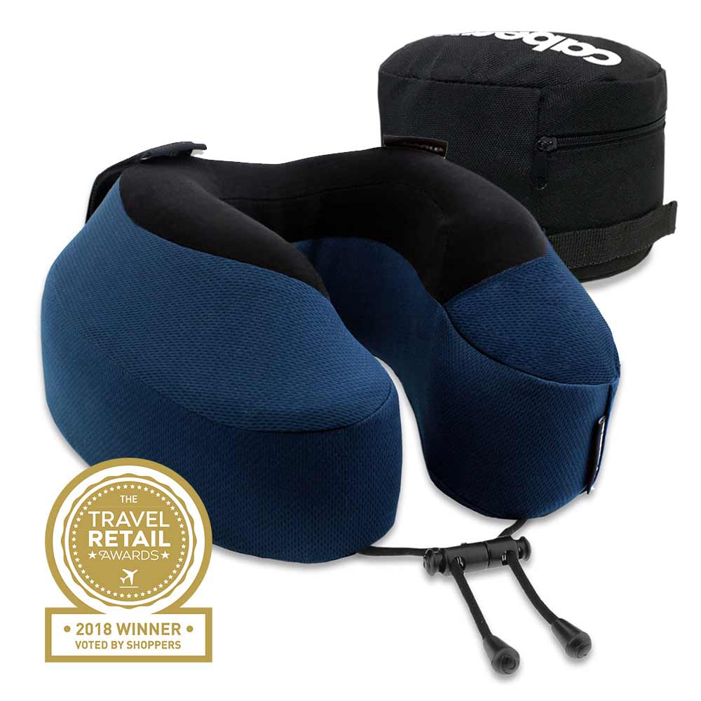 Cabeau Evolution S3 Memory Foam Travel Pillow - Indigo Blue