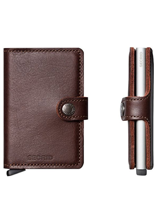 Secrid : Miniwallet - Compact Wallet - Dark Brown