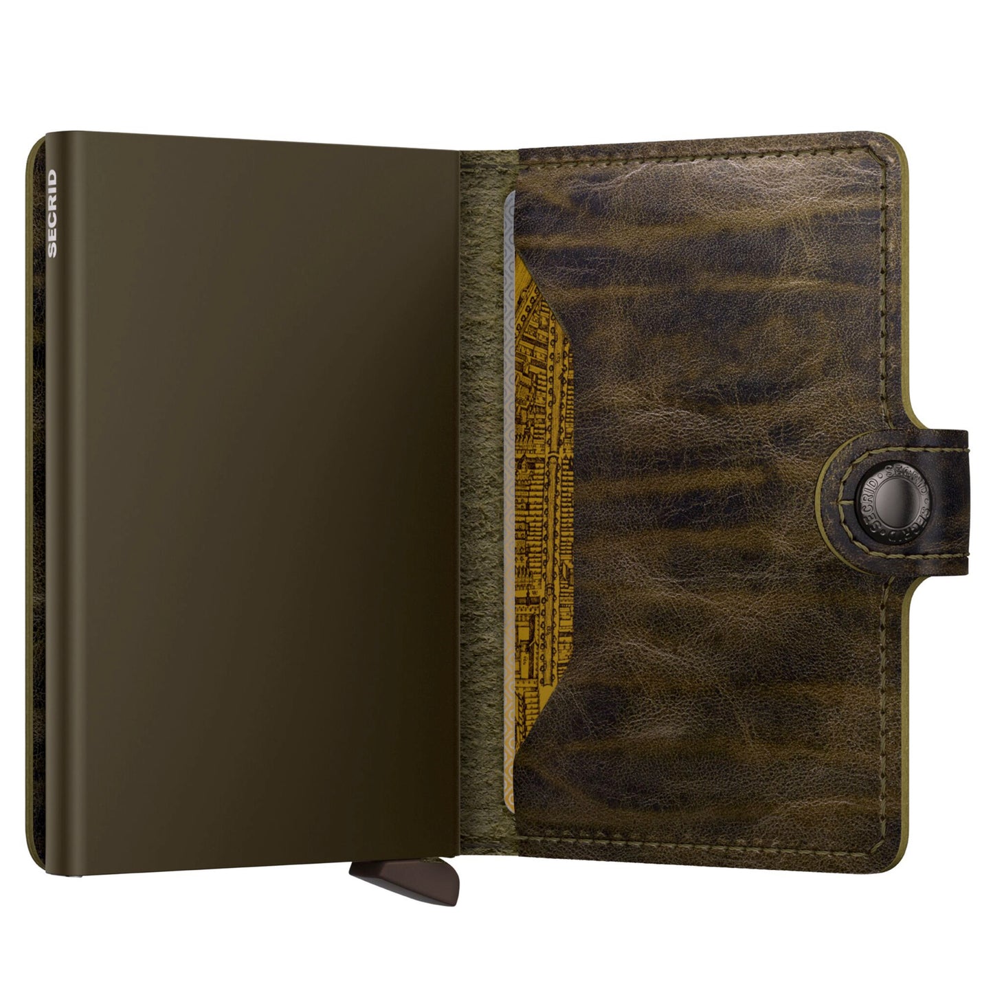 Secrid Miniwallet Compact RFID Wallet - Dutch Martin Cedar