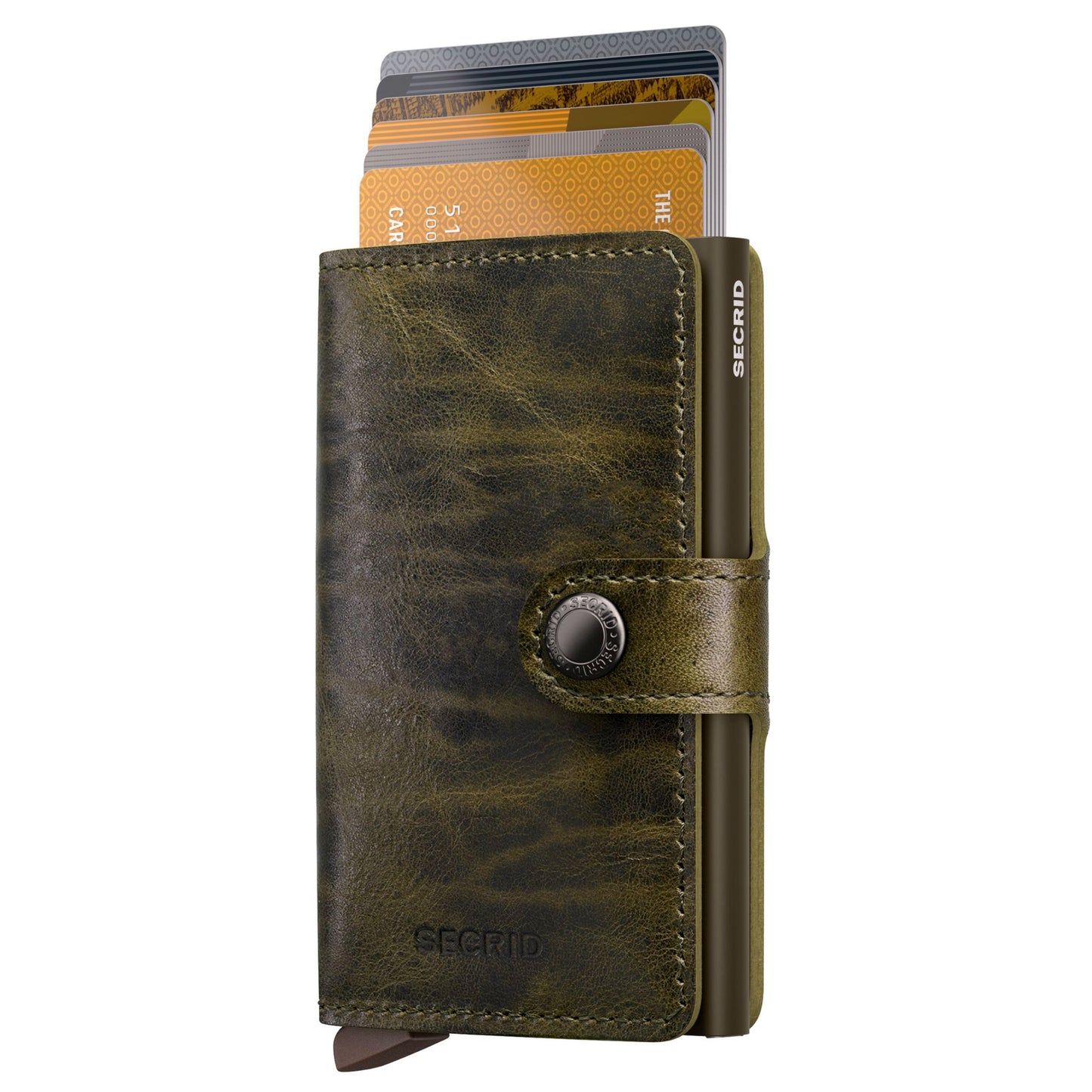 Secrid Miniwallet Compact RFID Wallet - Dutch Martin Cedar
