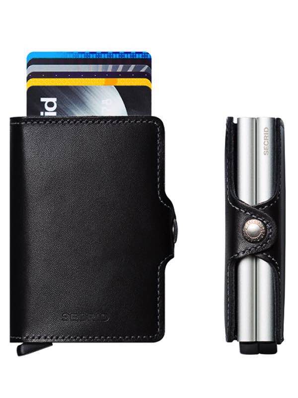 Twinwallet - Compact Wallet - Black : Secrid