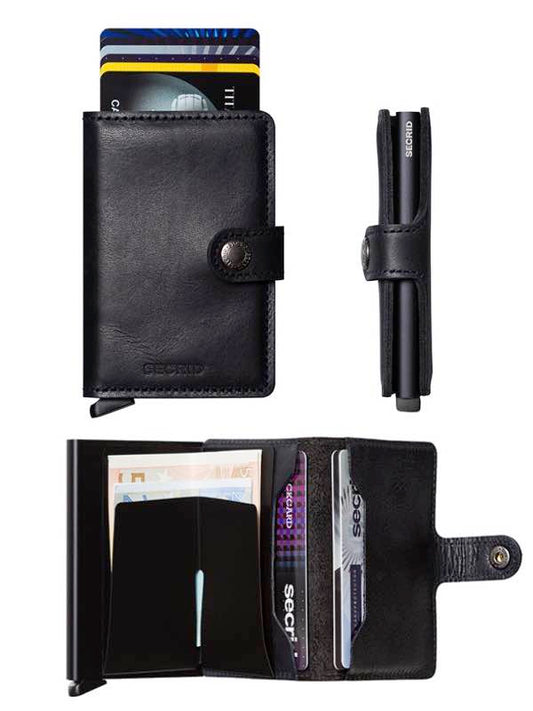 Secrid : Miniwallet - Compact Wallet - Vintage Black