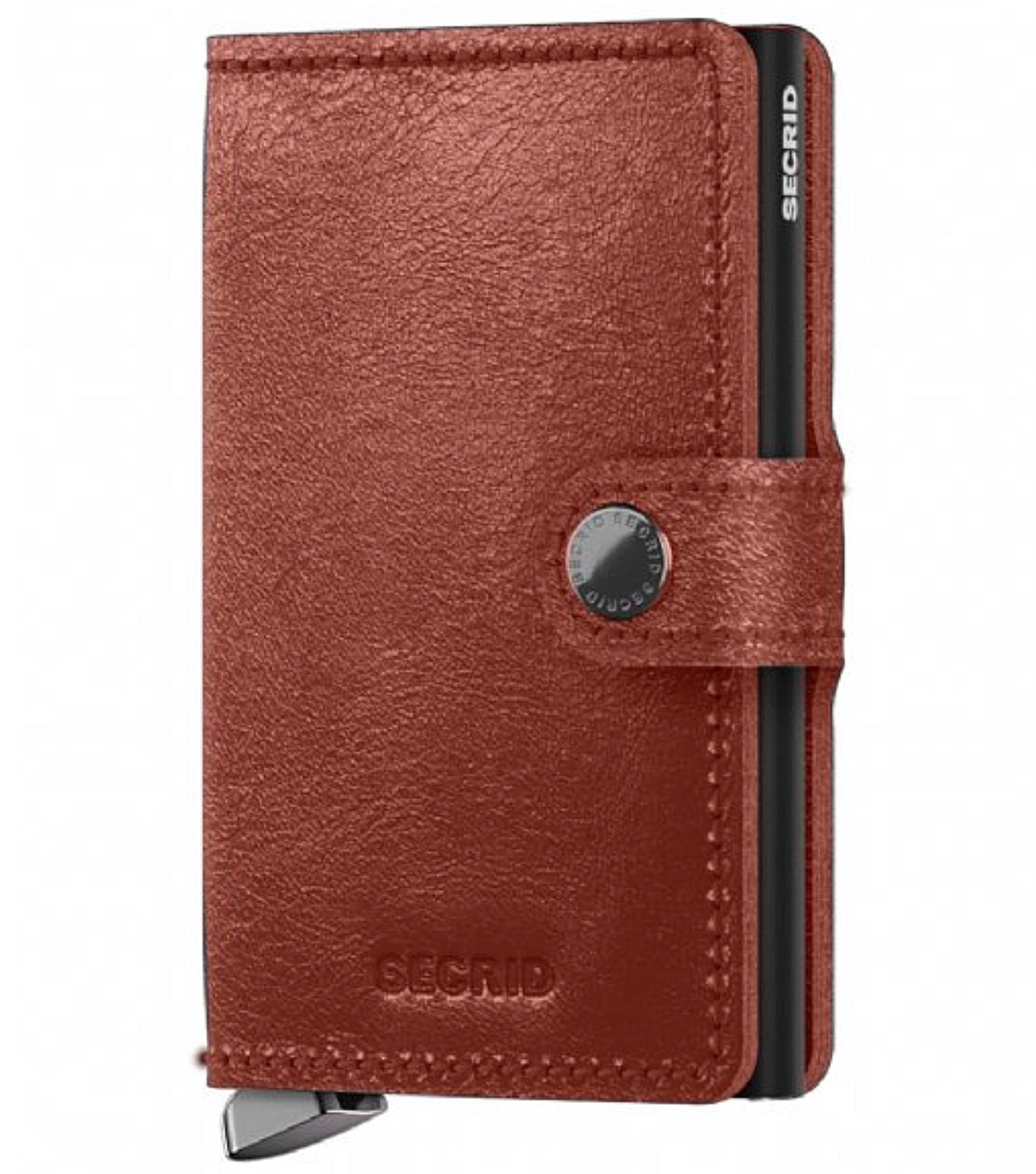 Secrid Premium Miniwallet Compact RFID Wallet - Basco Brown