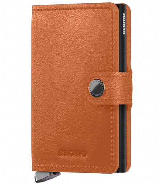 Secrid Premium Miniwallet Compact RFID Wallet - Basco Cognac