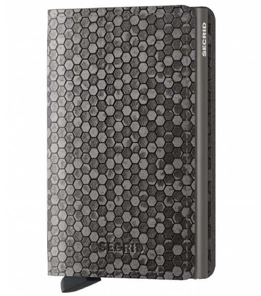 Secrid Slimwallet Compact Wallet - Hexagon Grey