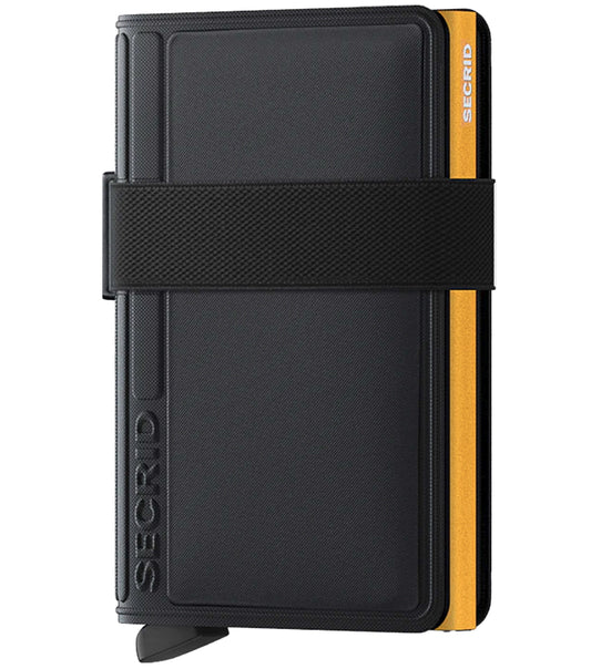 Secrid Bandwallet TPU - Compact Wallet - Black / Ochre