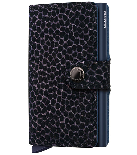 Secrid Miniwallet Compact RFID Wallet - Giraffina Blue