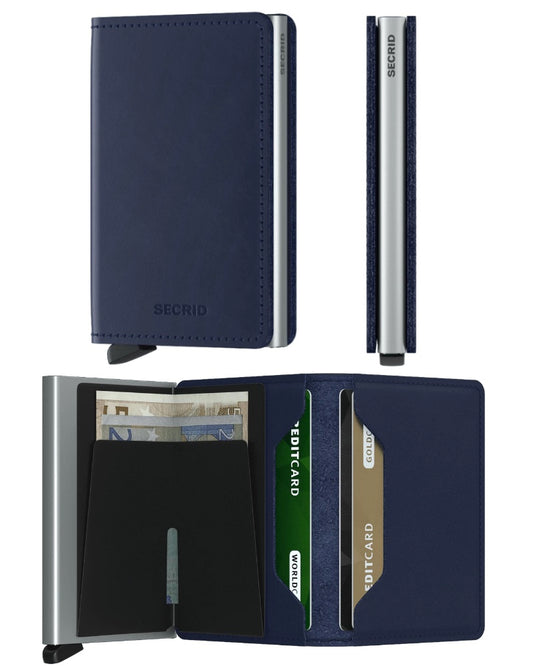 Secrid Slimwallet - Compact Wallet - Original Navy