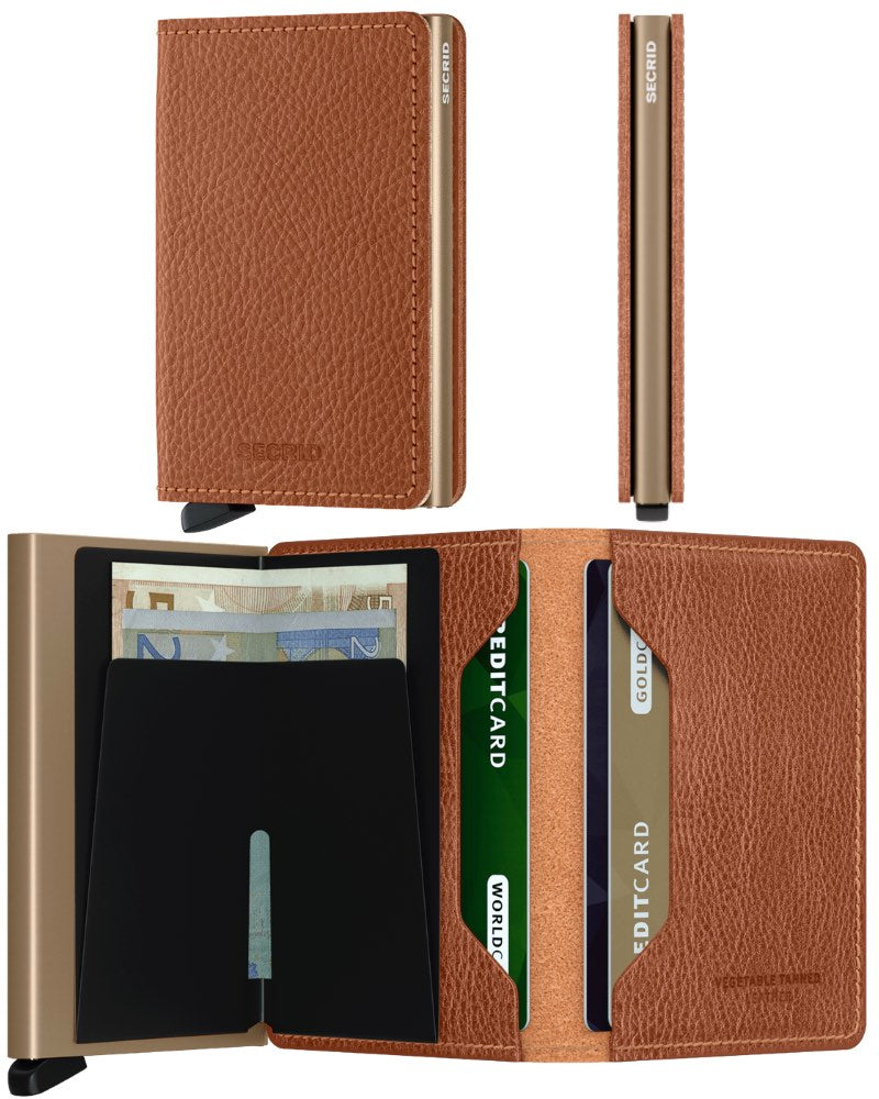 Secrid Miniwallet Veg Tanned - Caramello Sand