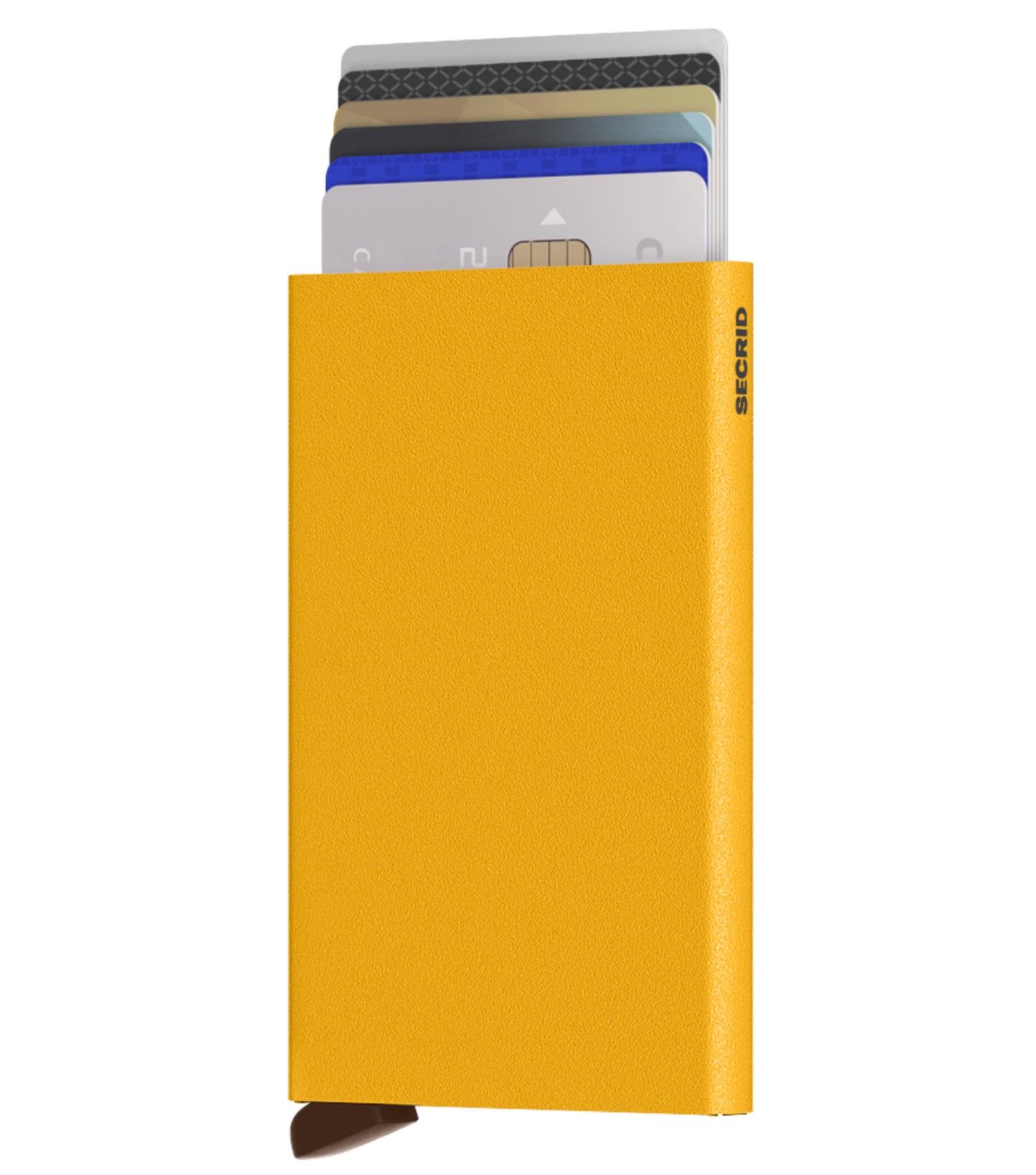 Secrid Credit Card Cardprotector - Compact RFID Card Wallet - Powder Ochre