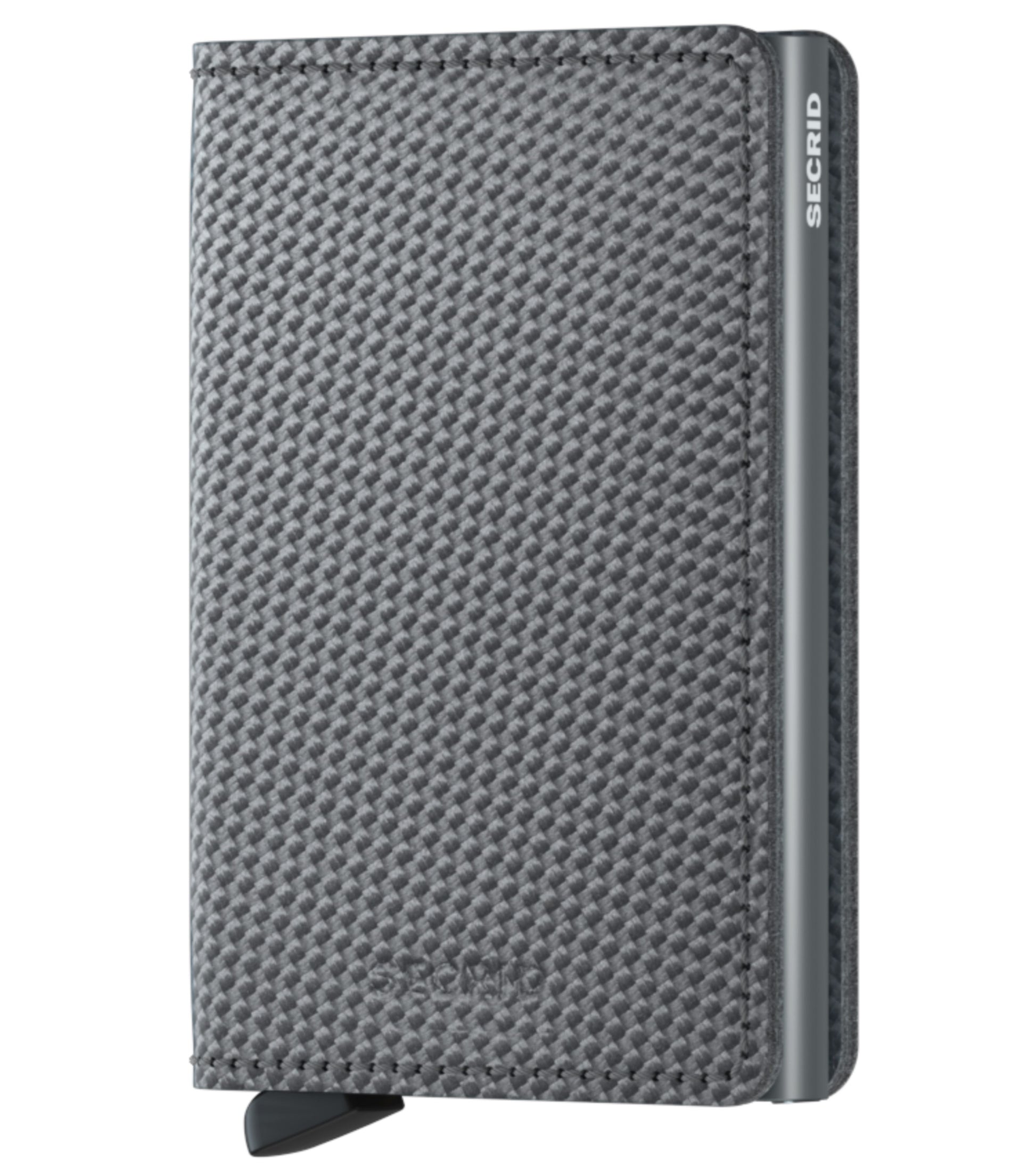 Secrid Slimwallet Carbon - Compact Wallet - Cool Grey