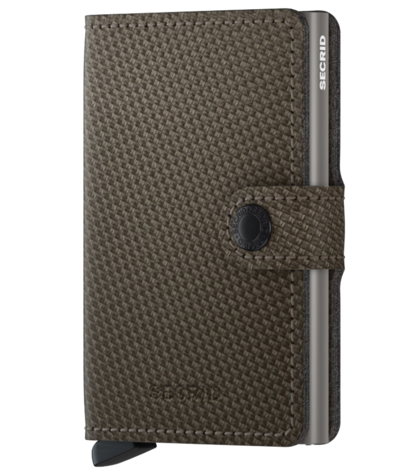 Secrid Miniwallet Carbon - Compact Wallet - Khaki