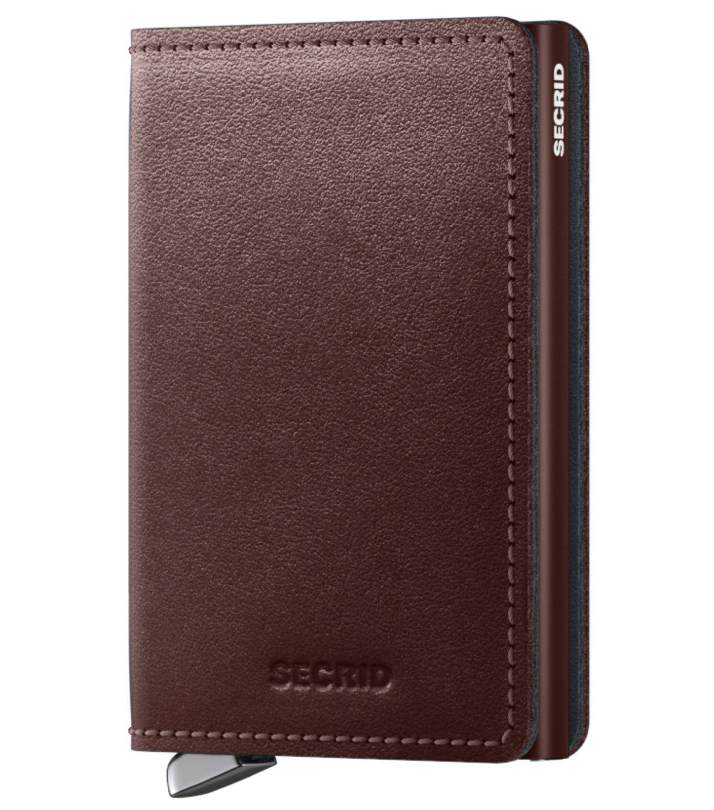 Secrid Premium Slimwallet Compact RFID Wallet - Dusk Dark Brown