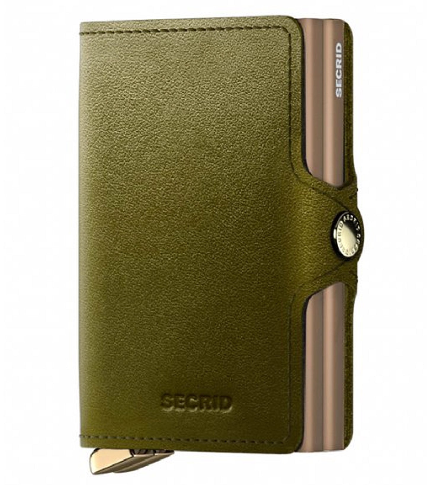 Secrid Premium Twinwallet Compact RFID Wallet - Dusk Olive