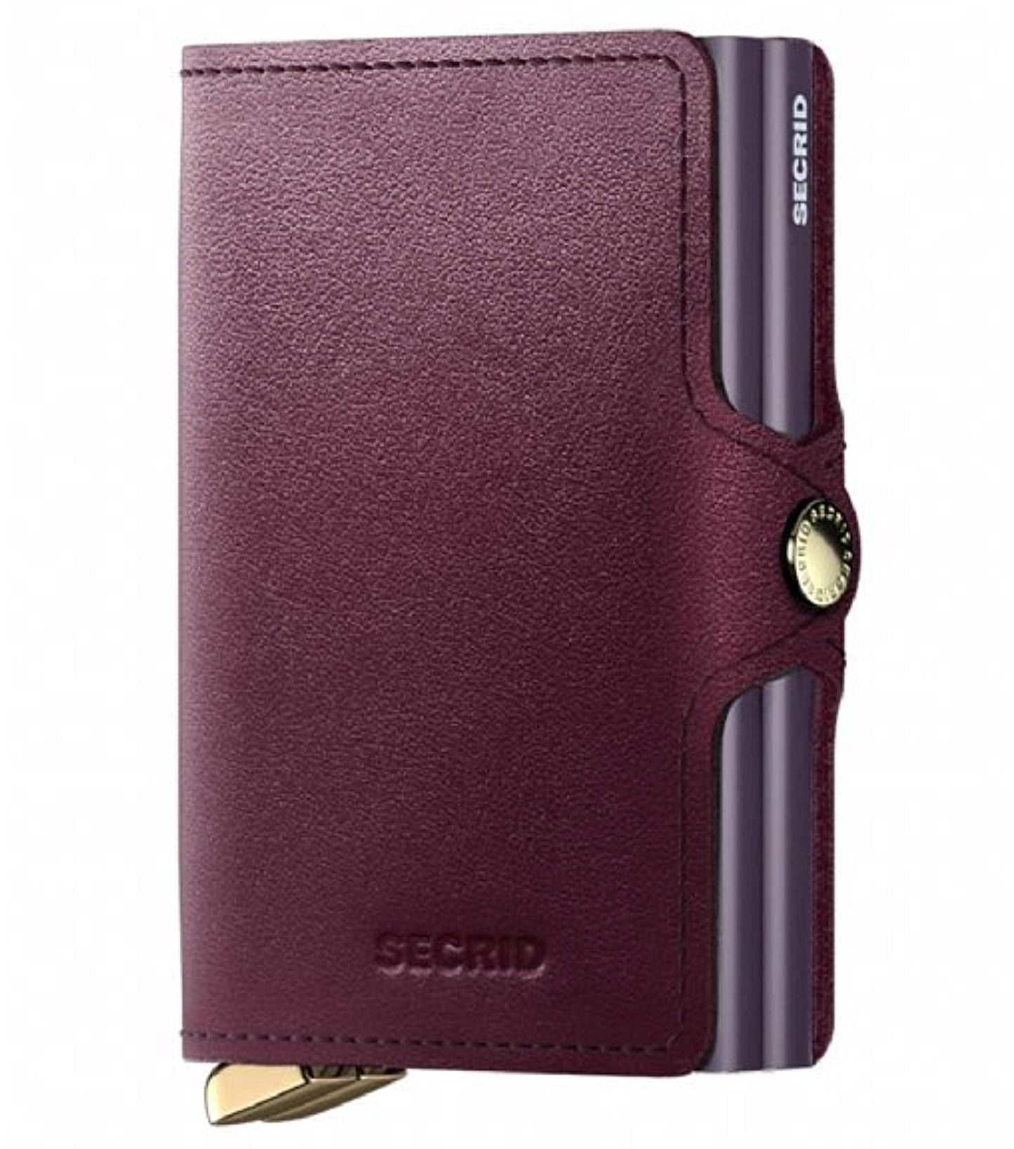 Secrid Premium Twinwallet Compact RFID Wallet - Dusk Bordeaux