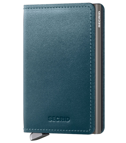 Secrid Premium Slimwallet Compact RFID Wallet - Dusk Teal